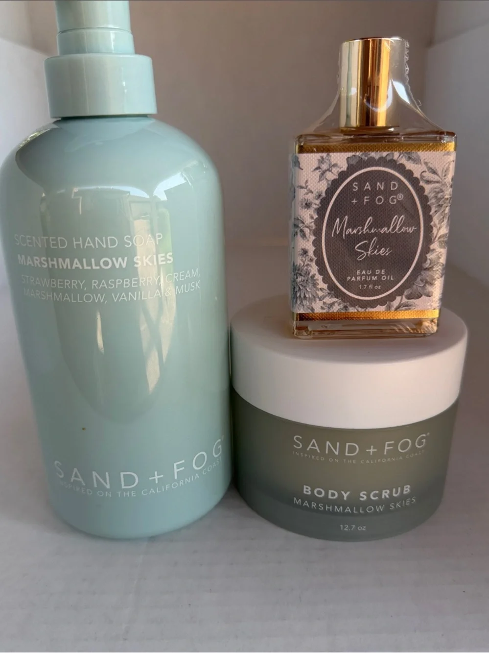 Sand + Fog 3Pc Bundle Marshmallow Skies New